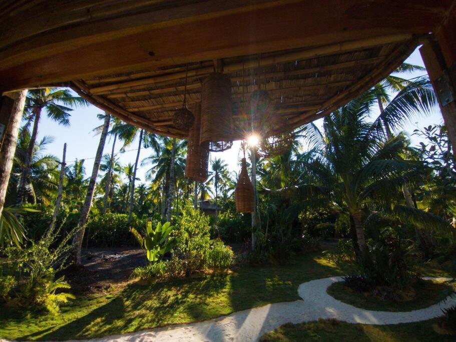 The Bamboo Houses - Tropical Garden & Empty Beach General Luna  Ngoại thất bức ảnh