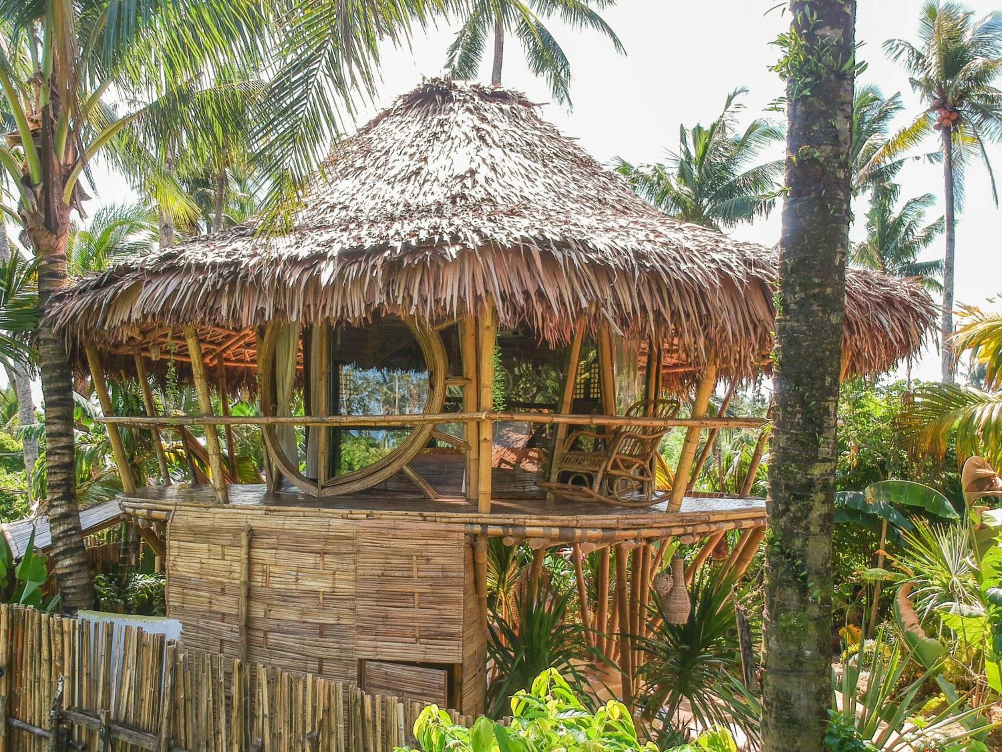 The Bamboo Houses - Tropical Garden & Empty Beach General Luna  Ngoại thất bức ảnh
