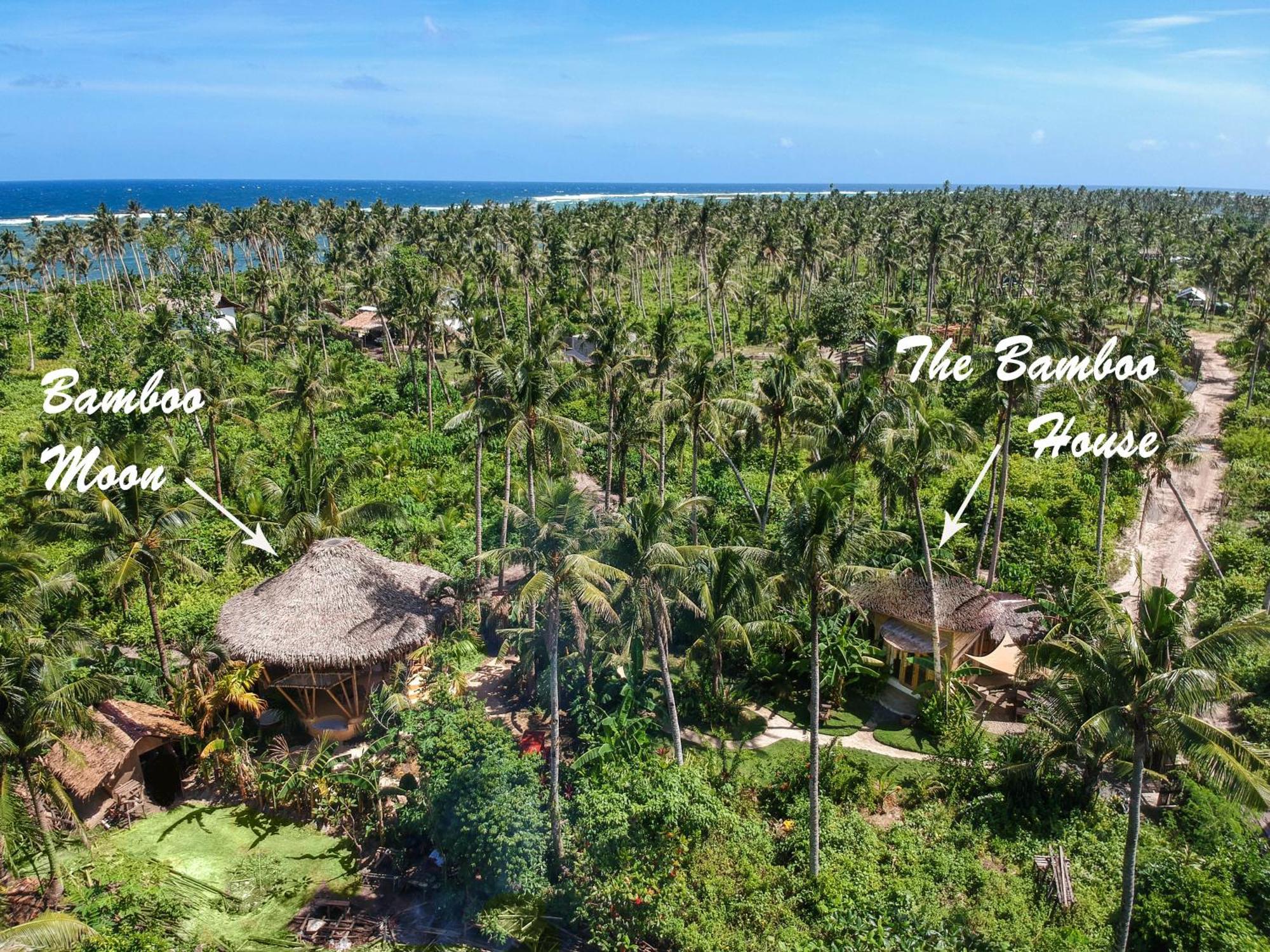 The Bamboo Houses - Tropical Garden & Empty Beach General Luna  Ngoại thất bức ảnh