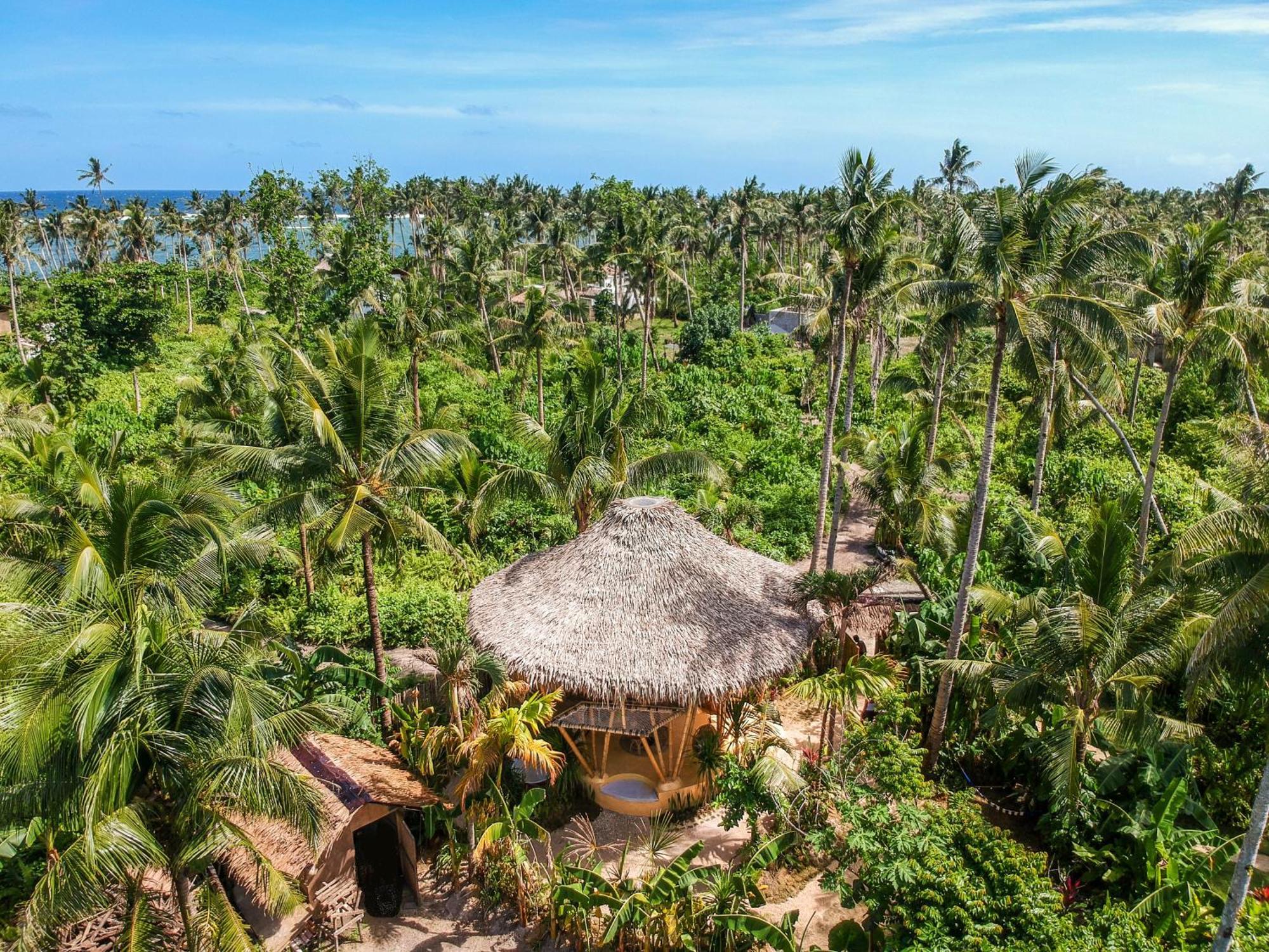 The Bamboo Houses - Tropical Garden & Empty Beach General Luna  Ngoại thất bức ảnh